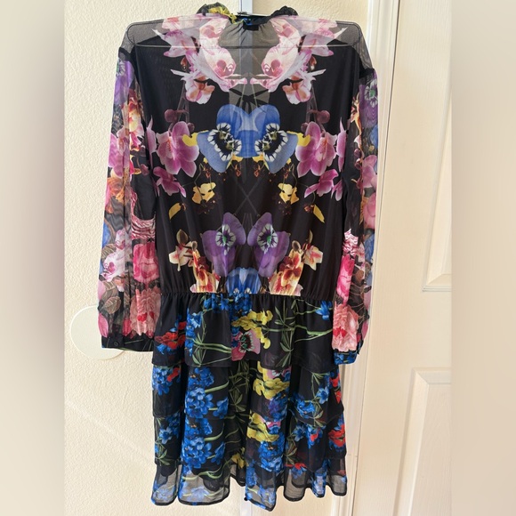 Desigual Orchid Dress by Christian Lacroix - Size M - Picture 11 of 12